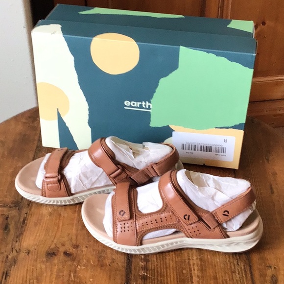 Earth Shoes - Earth Leather Sport Sandal Mira Azore size 8.5
